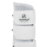 Acavallo Hind Brushing Boots Perforated Neoprene #colour_white
