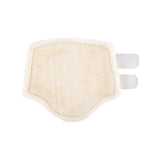 Acavallo Front Brushing Boots Faux Sheepskin & Hook-And-Loop Closure #colour_white