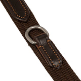 Acavallo Thiedemann Reins Tubular Nylon #colour_brown