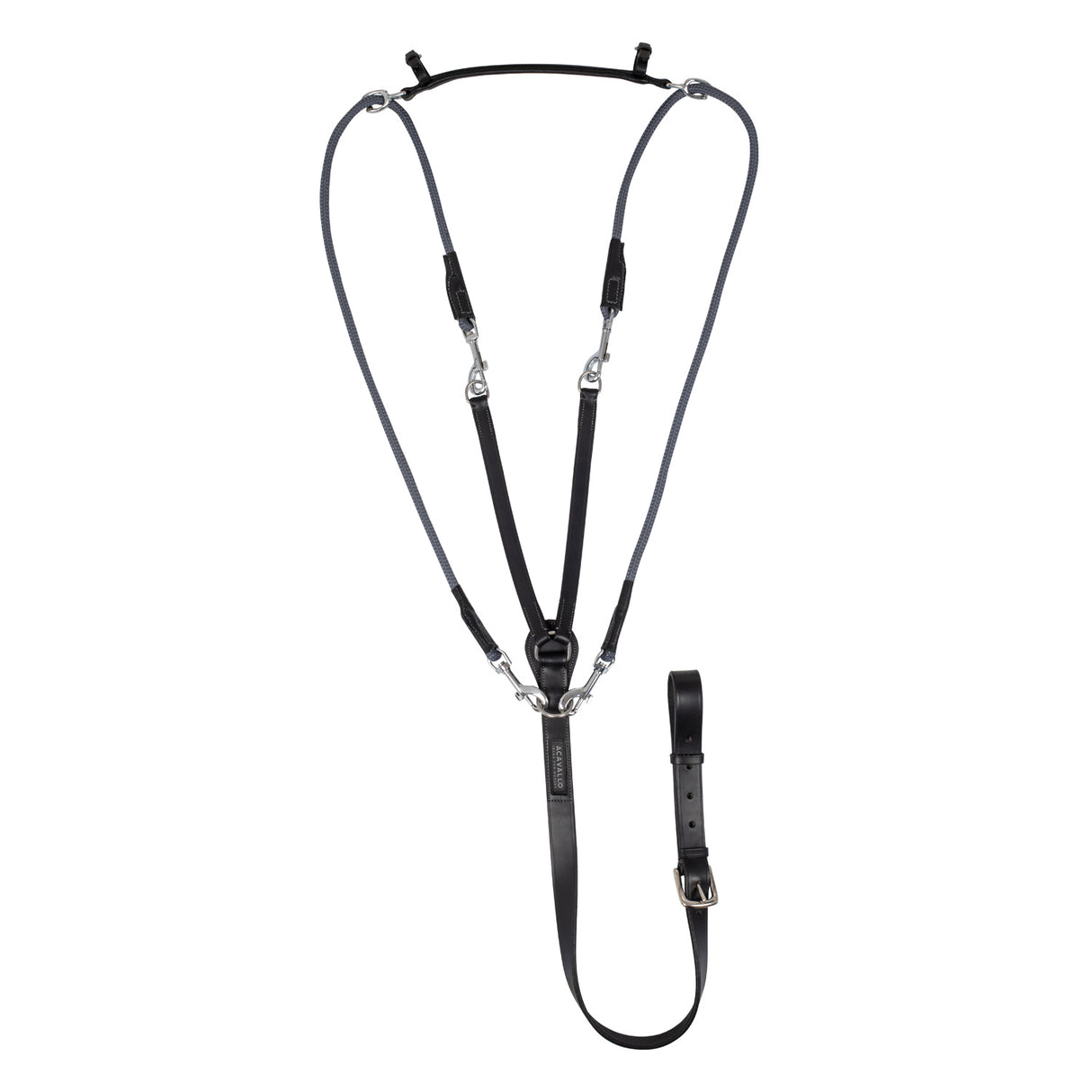 Acavallo Chambon Italian Calfskin & Nylon #colour_black