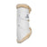 Acavallo Front Brushing Boots Eco-Leather & Faux Sheepskin #colour_white