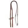 Acavallo Reins Leather & Rubber Grip #colour_cognac