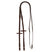 Acavallo Reins Leather & Rubber Grip #colour_brown