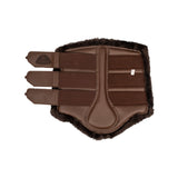 Acavallo Hind Brushing Boots Faux Leather & Faux Sheepskin #colour_brown