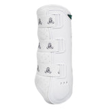 Acavallo Anatomical Front Dressage Boots #colour_white