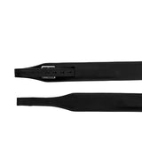 Acavallo Mono Stirrup Leathers #colour_black