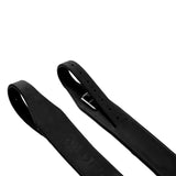 Acavallo Mono Stirrup Leathers #colour_black