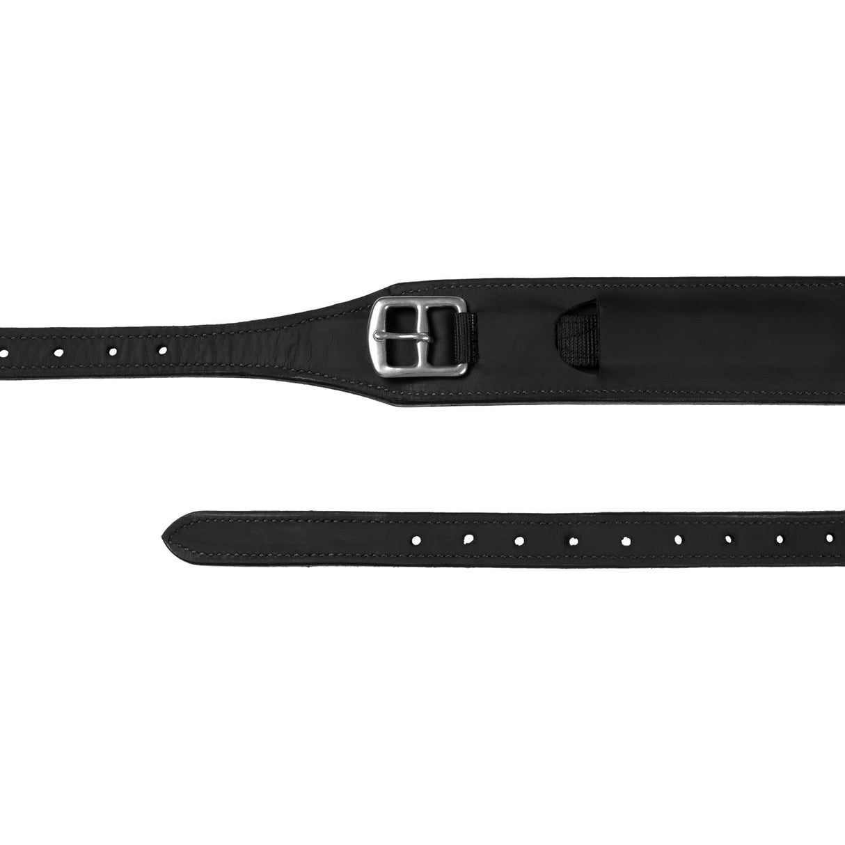 Acavallo Sublime Fender Mono Stirrups Leather #colour_black