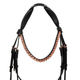 Acavallo Ninfea Bridle Calfskin #colour_black