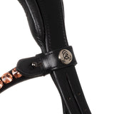 Acavallo Ninfea Bridle Calfskin #colour_black