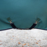 Horseware Ireland Rambo Techni Waffle Cooler #colour_dynasty-green-navy-silver