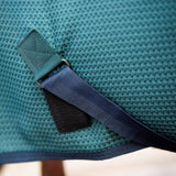 Horseware Ireland Rambo Techni Waffle Cooler #colour_dynasty-green-navy-silver