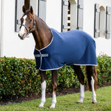 Horseware Ireland Amigo Jersey Pony Cooler  #colour-navy-titanium-grey-silver