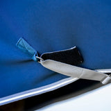 Horseware Ireland Amigo Jersey Pony Cooler  #colour-navy-titanium-grey-silver