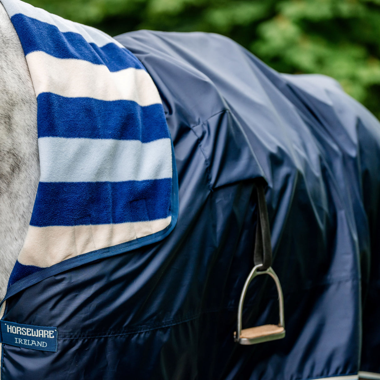Horseware Ireland Newmarket Rain Sheet #colour_witney-navy