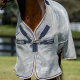 Horseware Ireland Rambo Protector #colour_silver-navy-white-biege