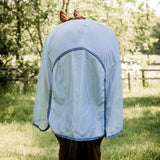 Horseware Ireland Amigo Bug Rug Fly Sheet #colour_heather-blue-blue-silver