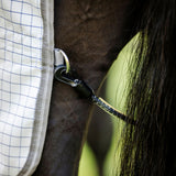 Horseware Ireland Amigo Summer Sheet Plus #colour-navy-check-titanium-grey-silver