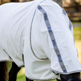 Horseware Ireland Amigo Summer Sheet Plus #colour-navy-check-titanium-grey-silver