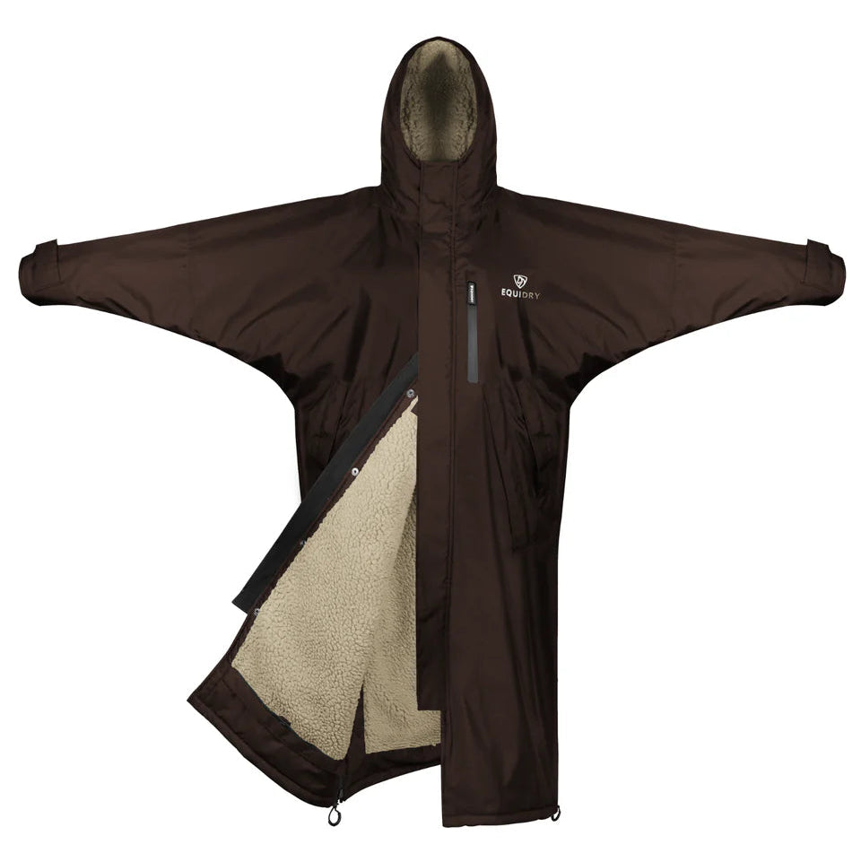 EQUIDRY Women's Thick Fleece Evolution #colour_rich-brown