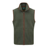 Alan Paine Aylsham Men's Fleece Gilet #colour_cedar
