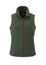 Alan Paine Aylsham Ladies Fleece Gilet #colour_cedar