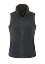 Alan Paine Aylsham Ladies Fleece Gilet #colour_gunmetal