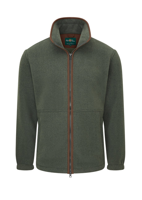 Alan Paine Aylsham Men's Fleece Jacket #colour_cedar