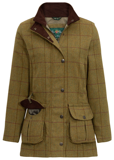Alan Paine Rutland Ladies Coat #colour_lichen