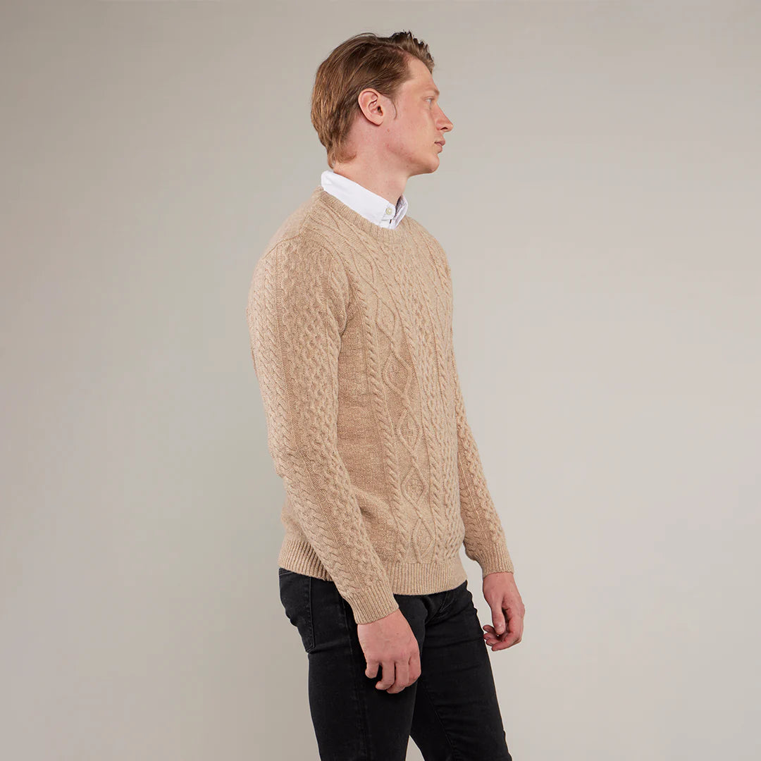 Toggi Men's Arthur Crew Neck Jumper #colour_barley