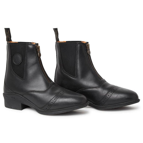 Mountain Horse Aurora Zip Paddock Boots #colour_black