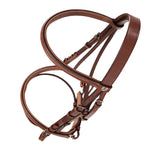 Equestro Silver Model Bridle #colour_cognac
