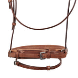 Equestro Silver Model Bridle #colour_cognac