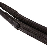 Equestro Leather English Bridle With Embroideries New #colour_brown