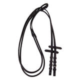 Equestro Leather English Bridle With Embroideries New #colour_brown