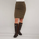 Toggi Ladies Balvenie Tweed Skirt #colour_castleton-tweed