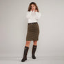 Toggi Ladies Balvenie Tweed Skirt #colour_castleton-tweed