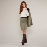 Toggi Ladies Balvenie Tweed Skirt #colour_glencoe-tweed