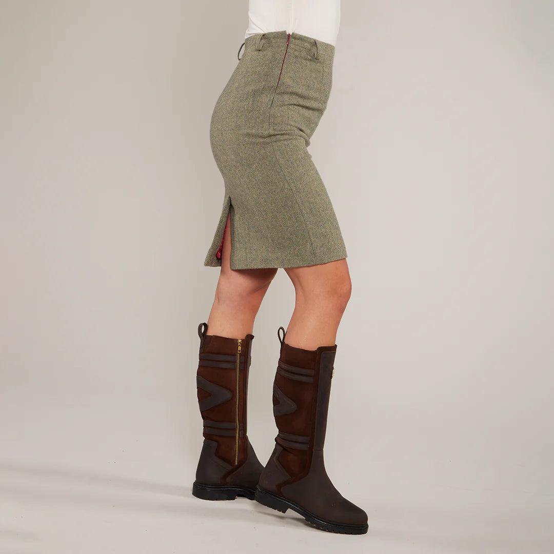 Toggi Ladies Balvenie Tweed Skirt #colour_glencoe-tweed