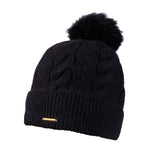 Toggi Bexley Knitted Hat #colour_black
