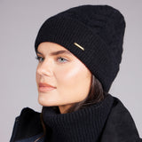 Toggi Bexley Knitted Hat #colour_black