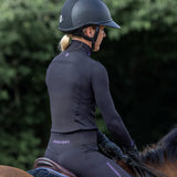 EQUIDRY Women's Water Repellent Base Layer #colour_black-lilac