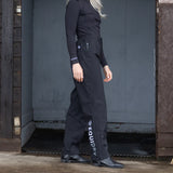 EQUIDRY Women's Unlined Waterproof Trousers #colour_black