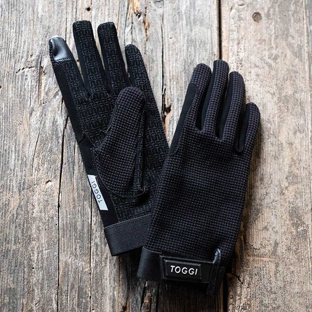 Toggi Bramham Riding Gloves #colour_black