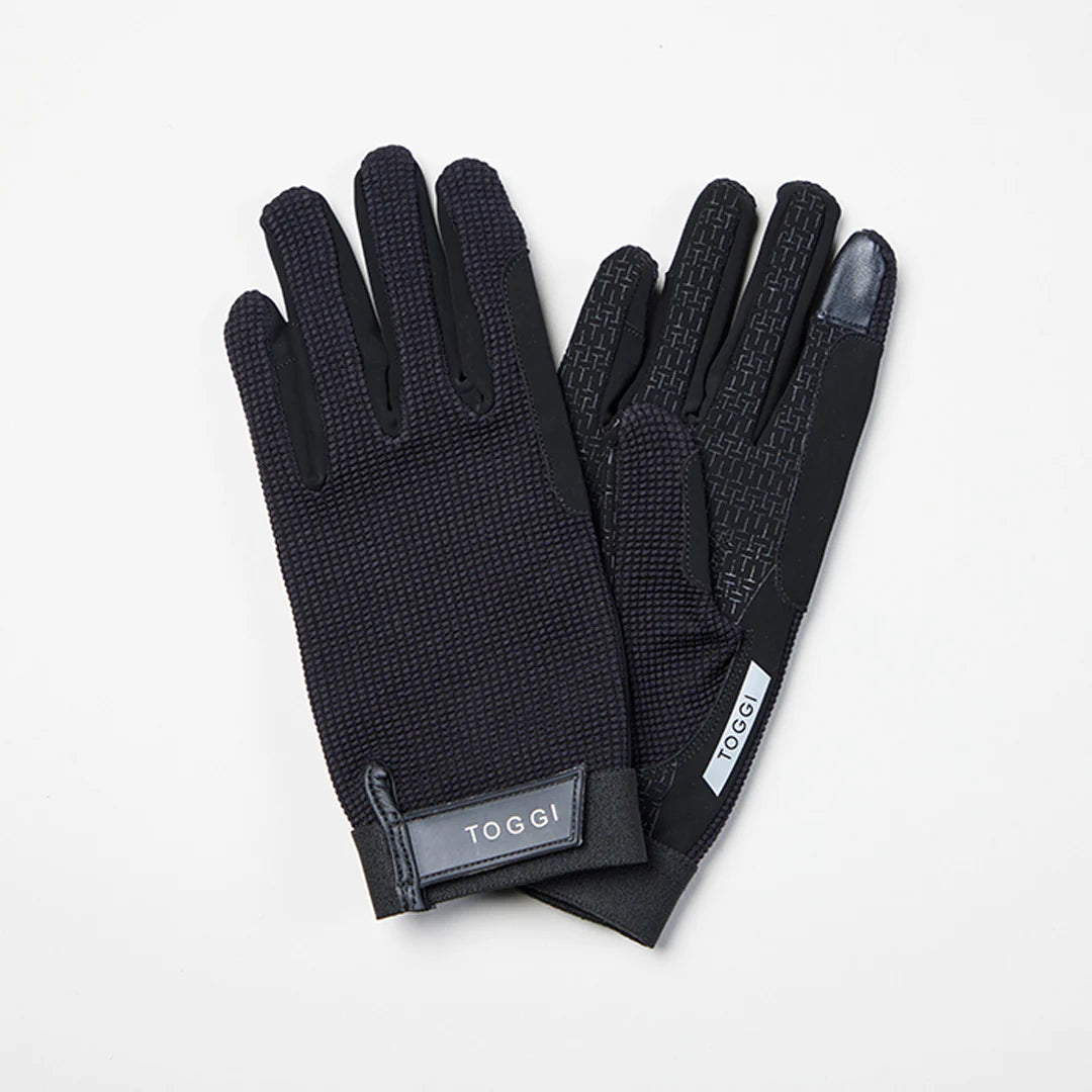 Toggi Bramham Riding Gloves #colour_black