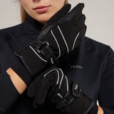 Toggi Brighton Water Resistant & Reflective Gloves #colour_black