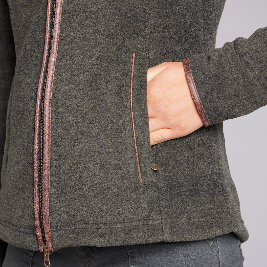 Toggi Britannia Fleece Jacket #colour_forest-green