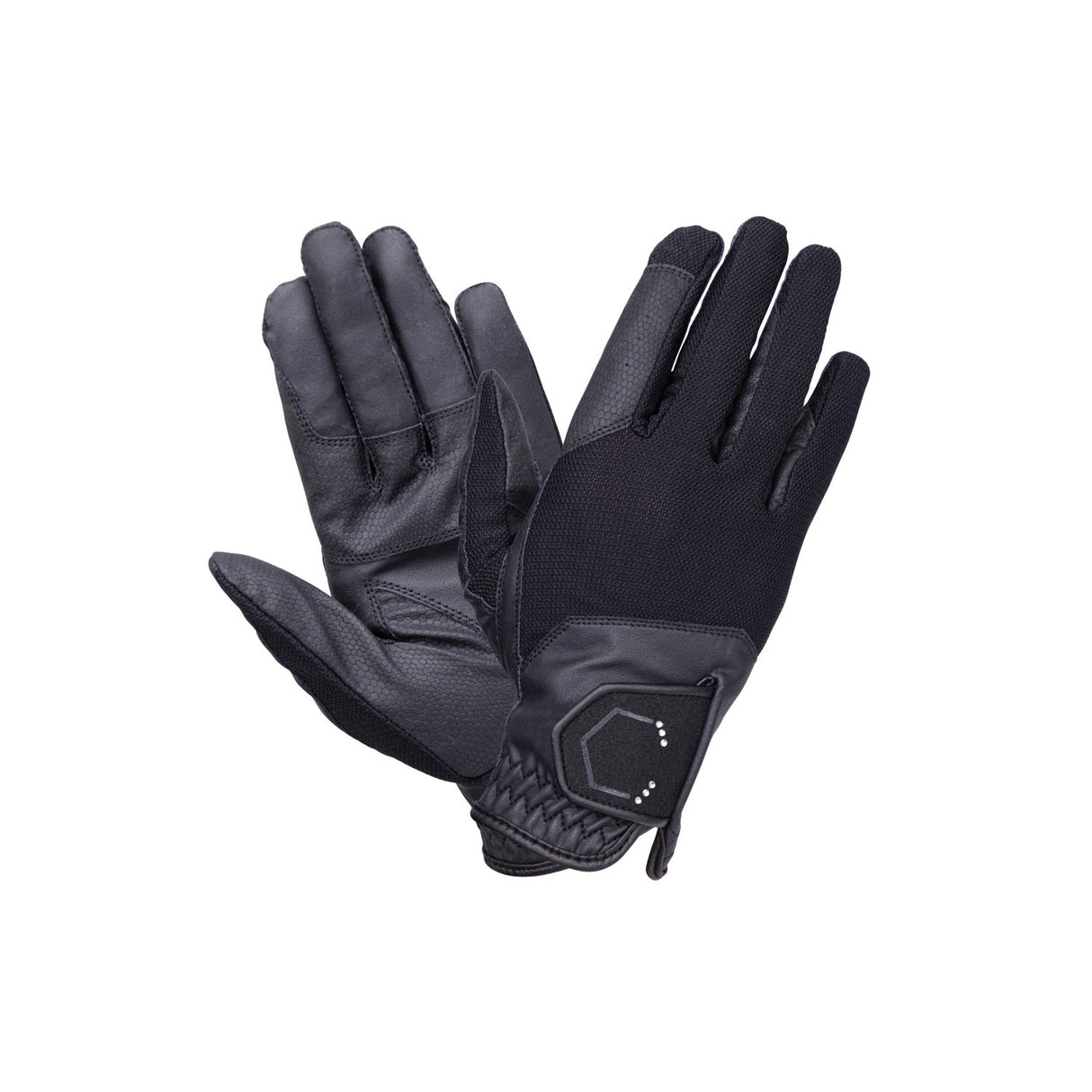 Coldstream Next Generation Blakelaw Diamante Gloves Blk/slv