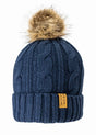 Woof Wear Cable Beanie #colour_navy