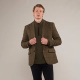 Toggi Men's Campbell Tweed Hacking Jacket #colour_castleton-tweed